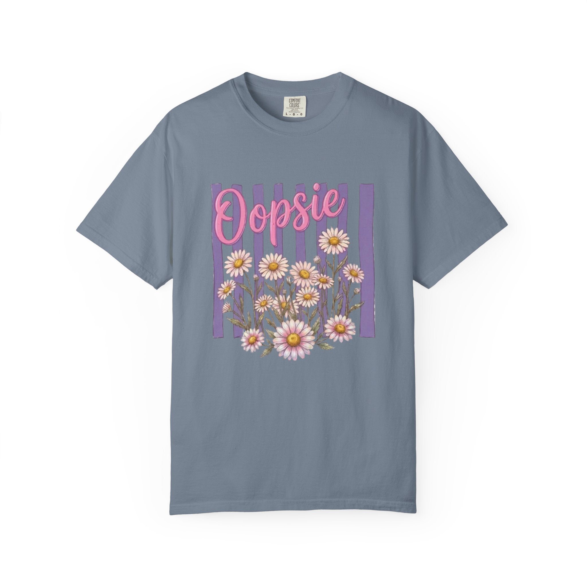 Daisy Striped Oopsie Tee Shirt