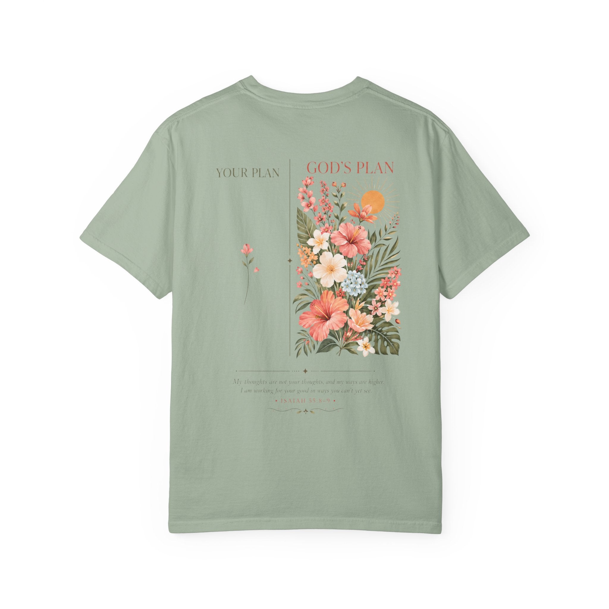 God's Plan Floral T Shirt