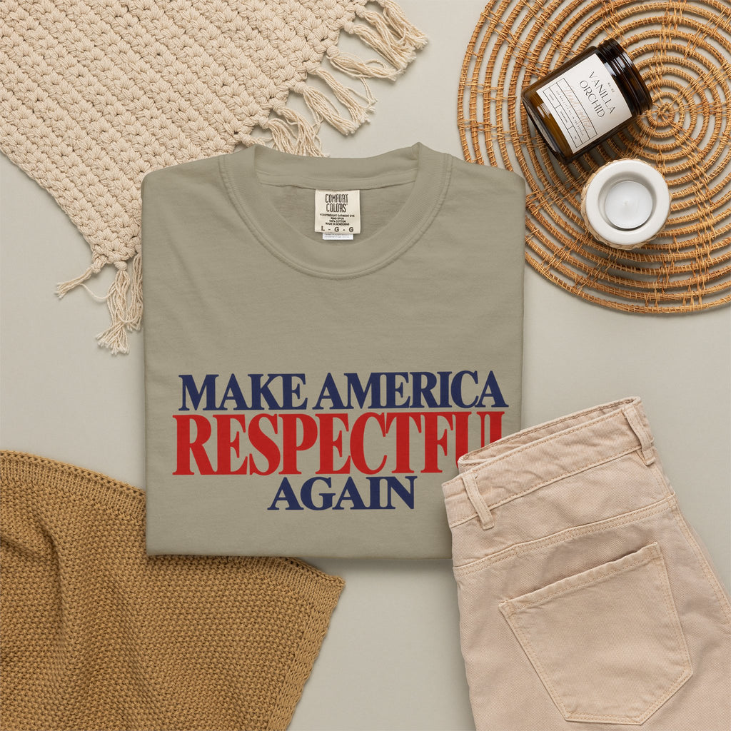 Make America Respectful Again Shirt, Respect Over Hate Tee, Patriotic Unity T-Shirt, Comfort Colors Unisex Kindness Shirt