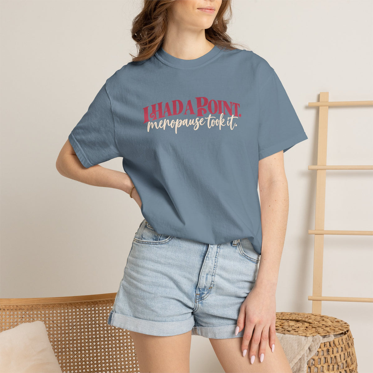 I Had A Point Menopause Took It Tee shirt | Funny Menopause Shirt