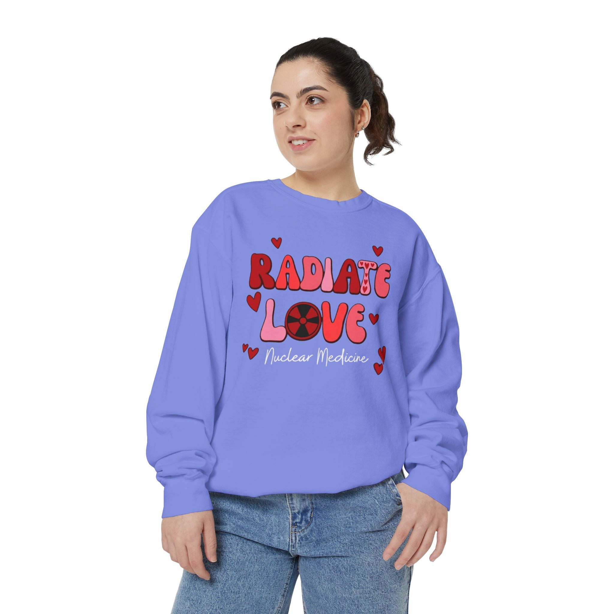 Radiate Love Sweatshirt Nuclear Medicine Crewneck