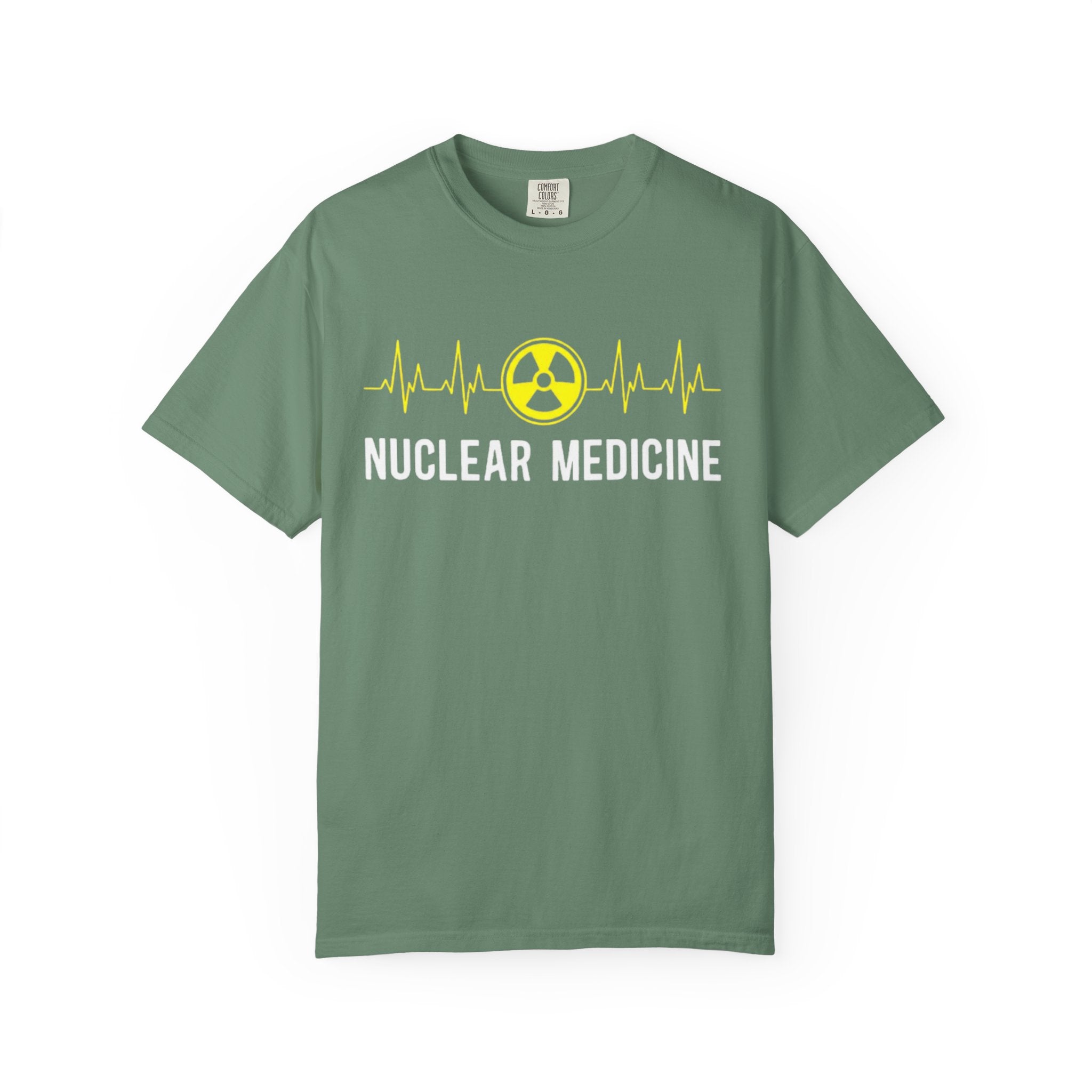 Nuclear Medicine T-Shirt  Radiology Tech ECG Logo Tee