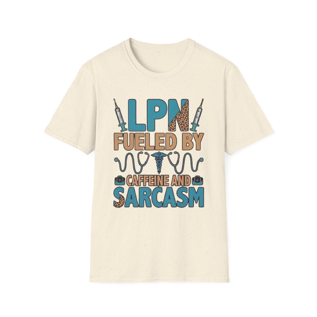 LPN Fueled By Caffeine & Sarcasm T‑Shirt