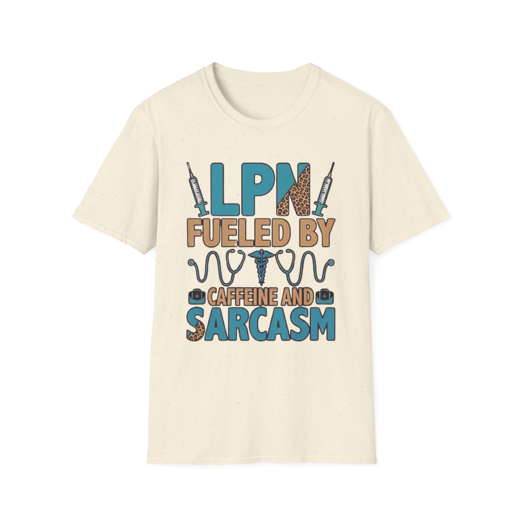 LPN Fueled By Caffeine & Sarcasm T‑Shirt