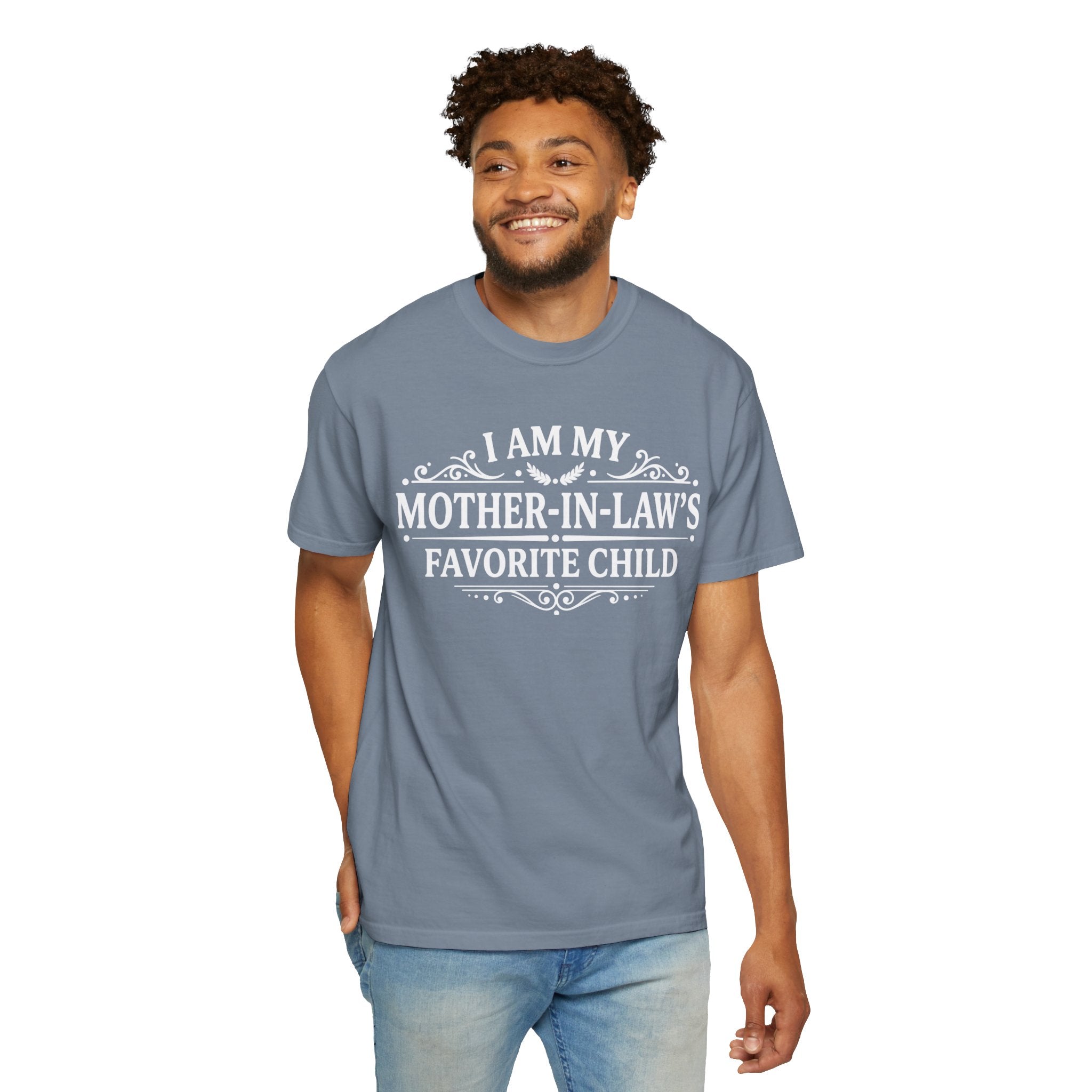 Mother in Laws Favorite Child T Shirt Funny Family Gift Tee
