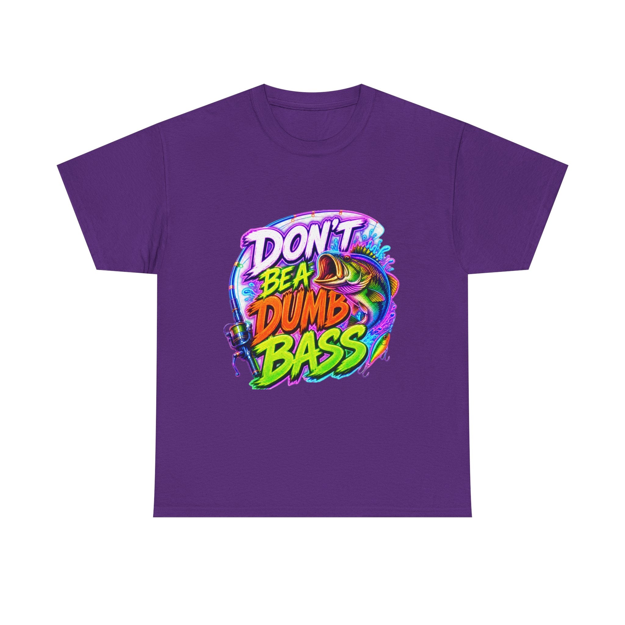 Don't Be a Dumb Bass T-Shirt — Funny Fishing Tee for Anglers