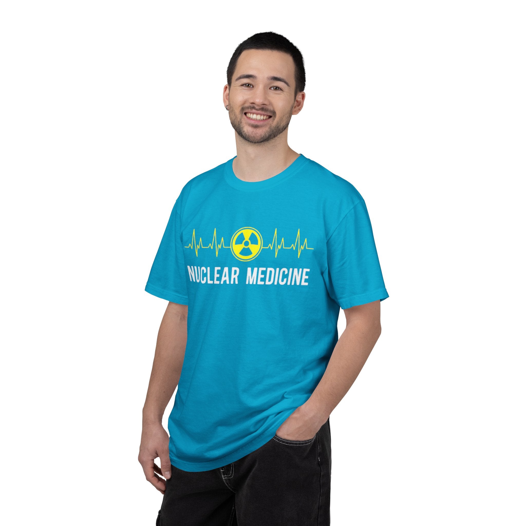 Nuclear Medicine T-Shirt  Radiology Tech ECG Logo Tee