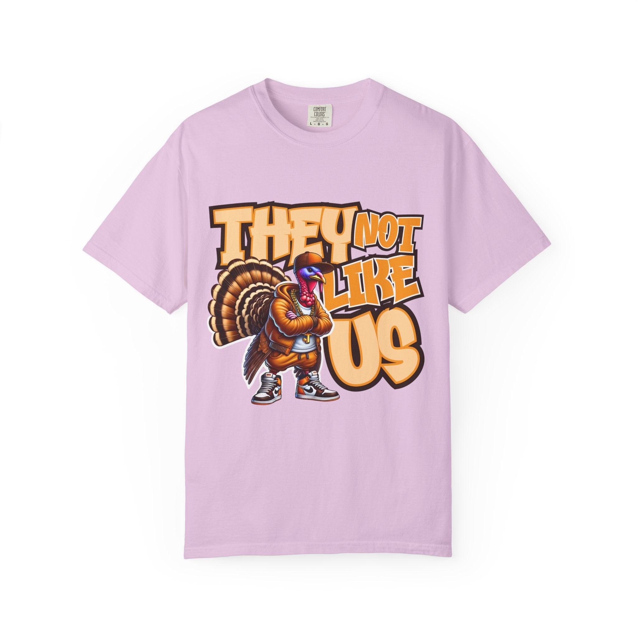 Thanksgiving Turkey Graphic T Shirt They Not Like Us Streetwear Tee