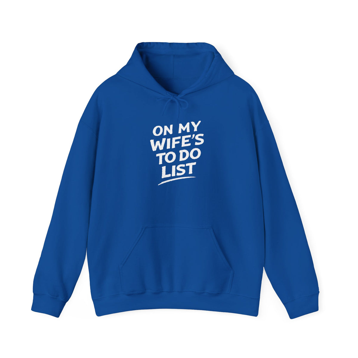 Hoodie On My Wifes To Do List Funny Couples Graphic Hoodie