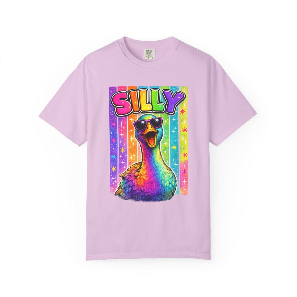 Silly Rainbow Goose T Shirt