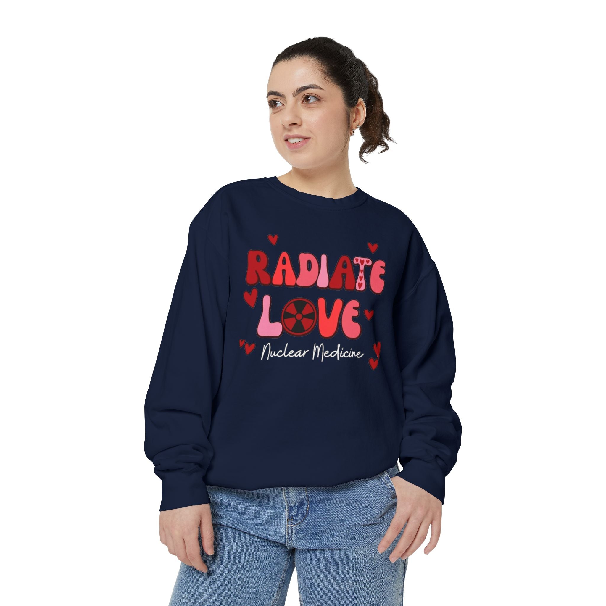 Radiate Love Sweatshirt Nuclear Medicine Crewneck