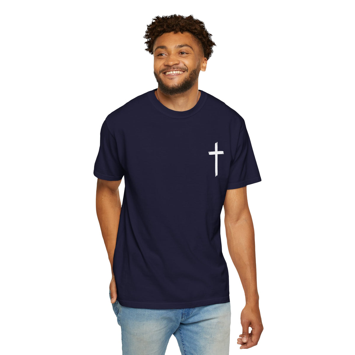 Christian Cross Tee Shirt Jesus Is The Way The Truth The Life Graphic Tee
