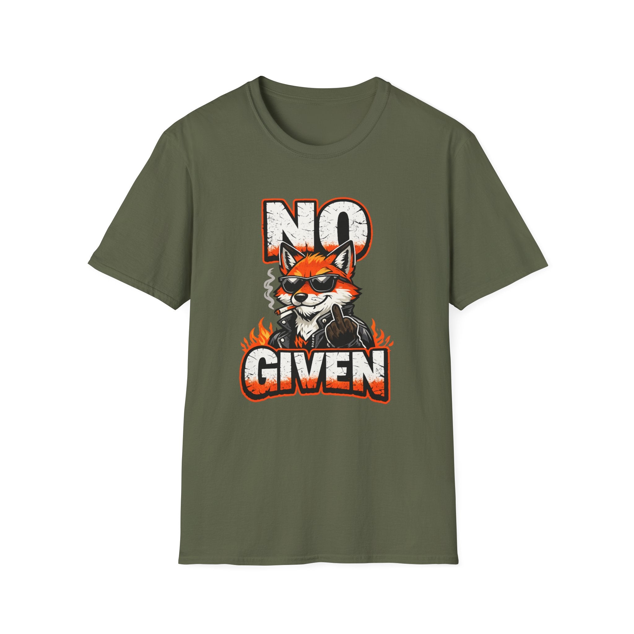 No Given Fox T-Shirt — Funny "No Fox Given" Graphic Tee