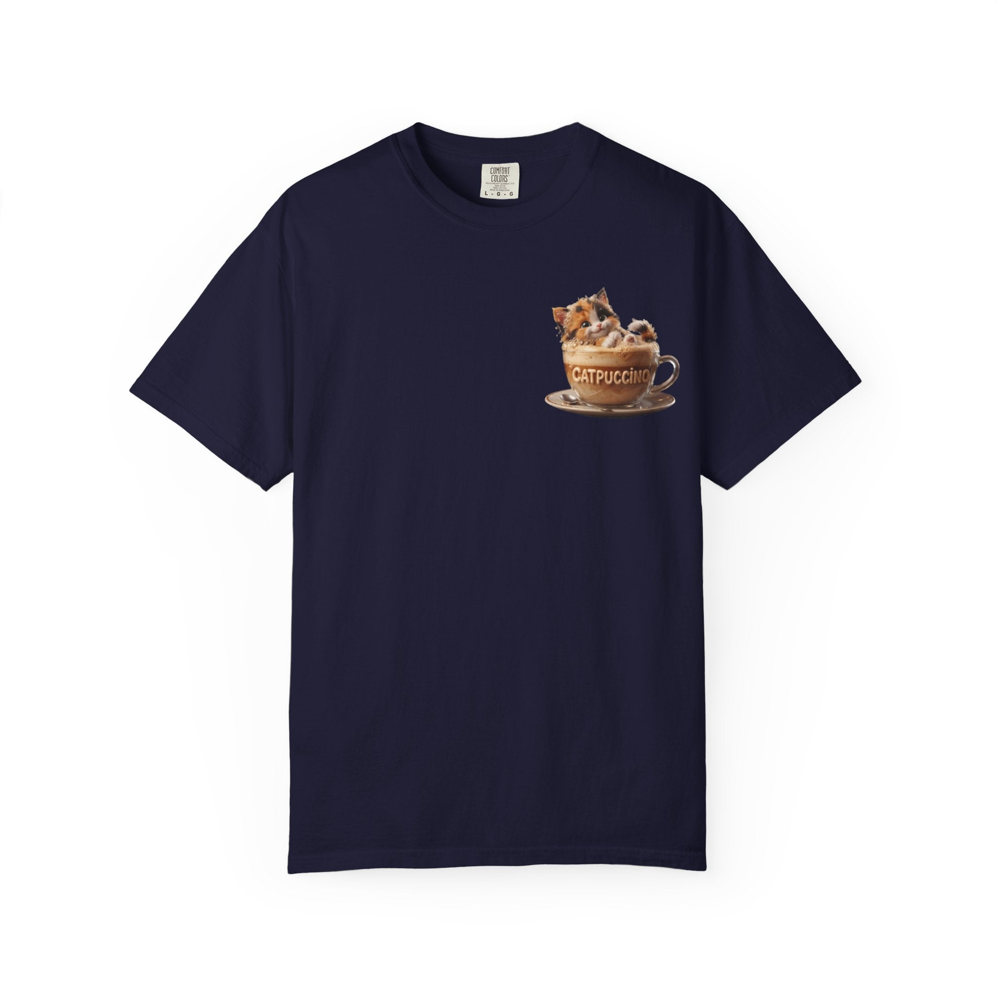 Cat in Cappuccino Cup T Shirt