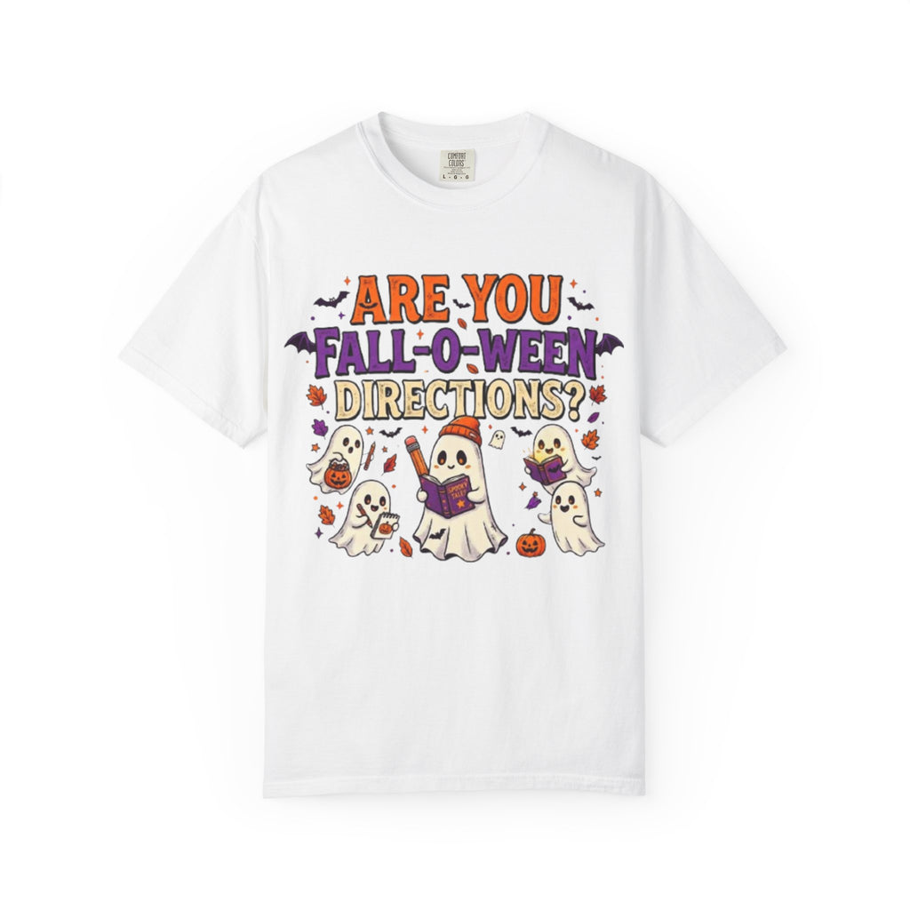 Are You Fall-O-Ween Directions? Halloween Ghosts Graphic T-Shirt