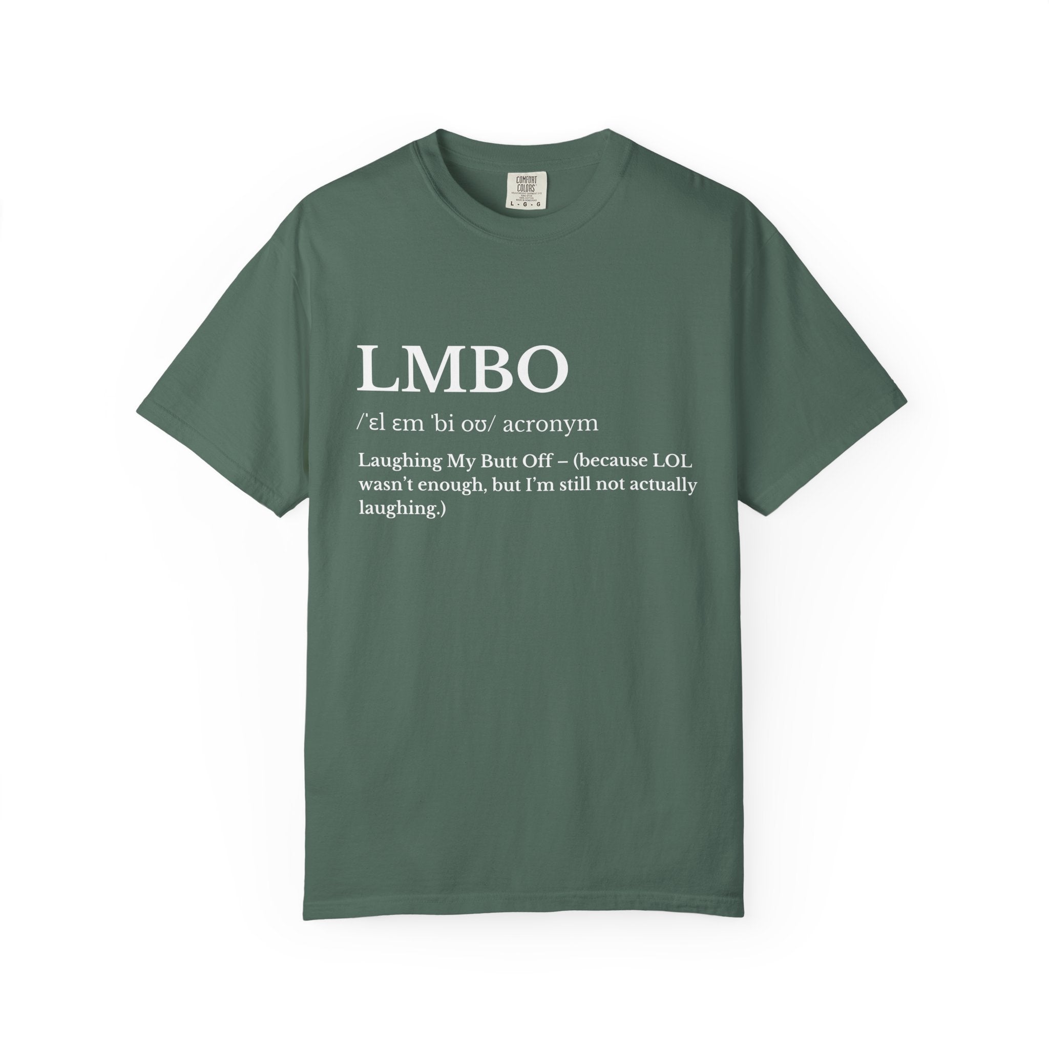 LMBO Definition T Shirt Funny Text Graphic Tee