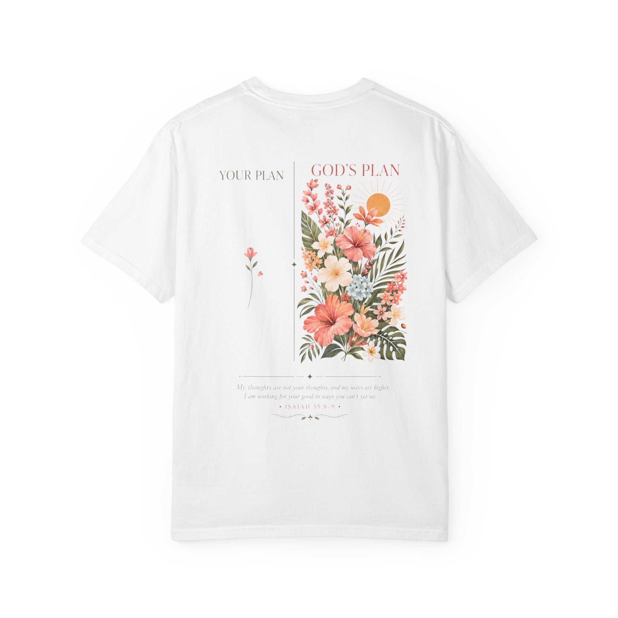God's Plan Floral T Shirt