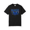 Nurse Blue Ribbon Graphic T Shirt Medical Nurse Appreciation Tee