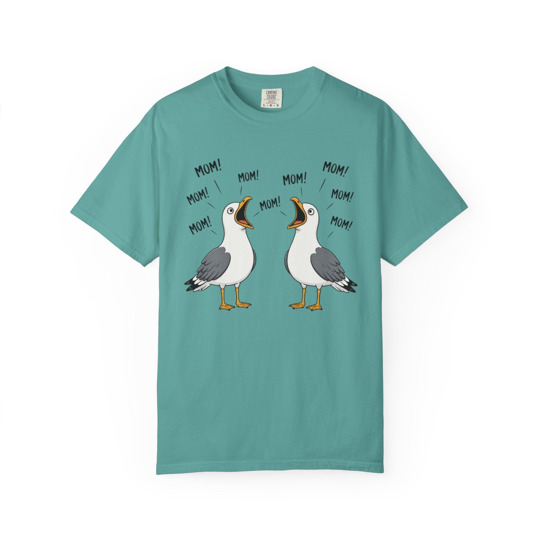 Seagull MOM MOM MOM Graphic T Shirt