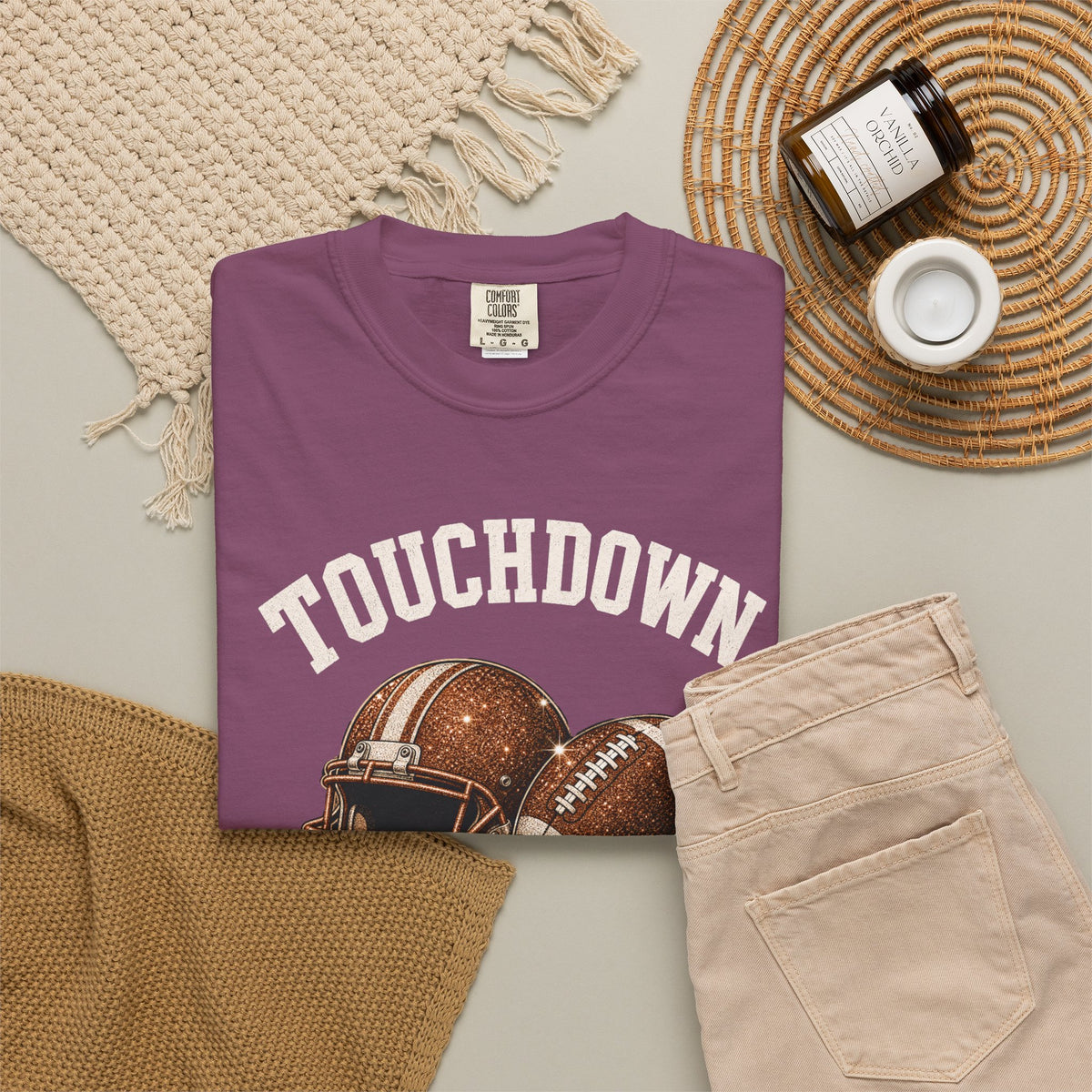 Touchdown Season Football T-Shirt