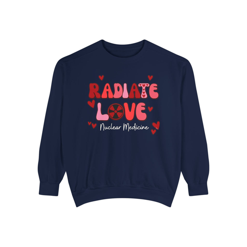 Radiate Love Sweatshirt Nuclear Medicine Crewneck