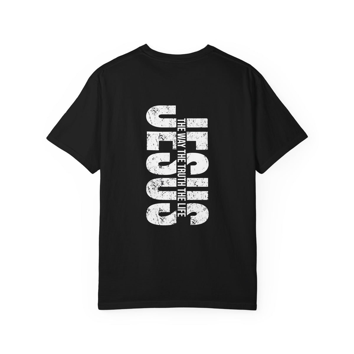 Christian Cross Tee Shirt Jesus Is The Way The Truth The Life Graphic Tee