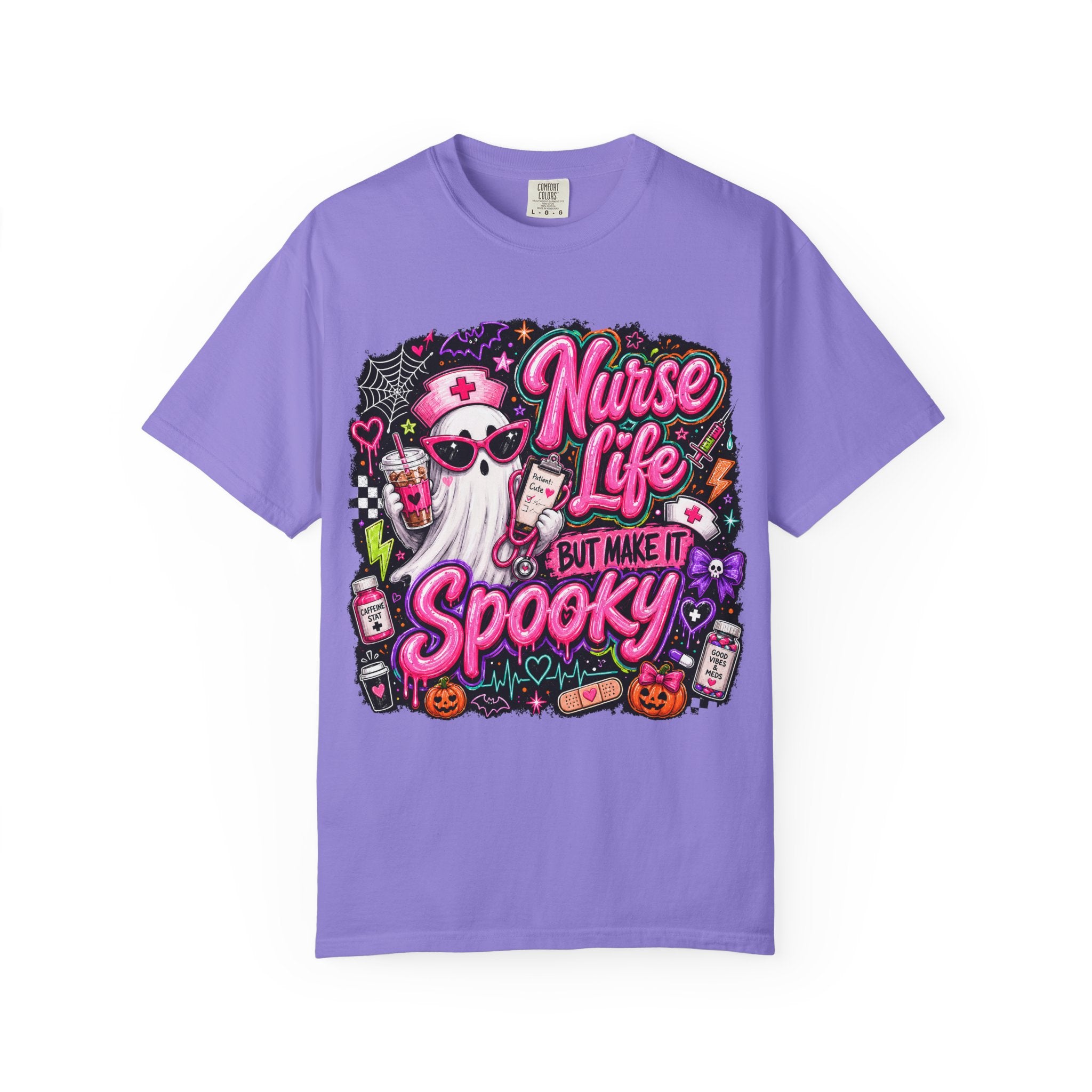 Nurse Life But Make It Spooky Halloween T-Shirt