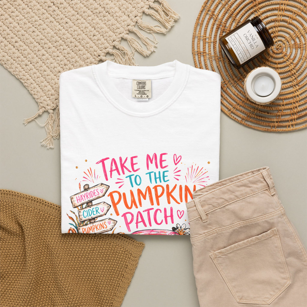 Pumpkin Patch Truck T Shirt Take Me to the Pumpkin Patch Fall Tee