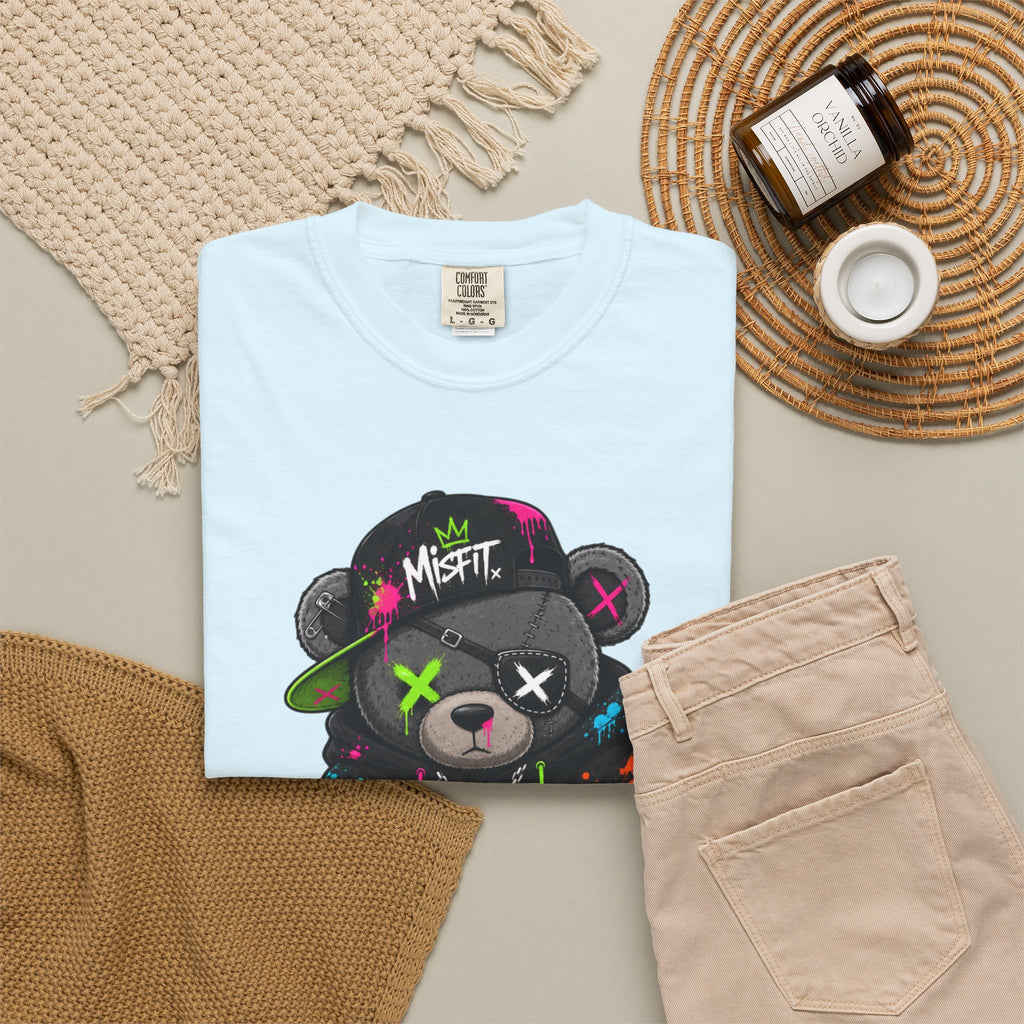Rebel Graffiti Bear T Shirt