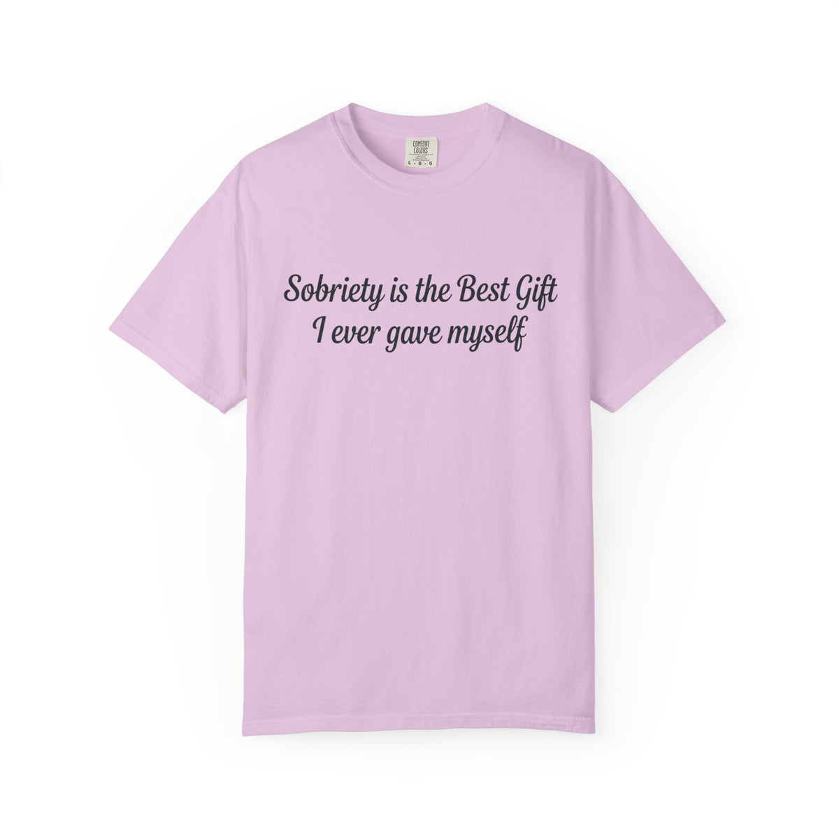 Sobriety Is the Best Gift Tee Inspirational Recovery T Shirt Personalize with how many months or years