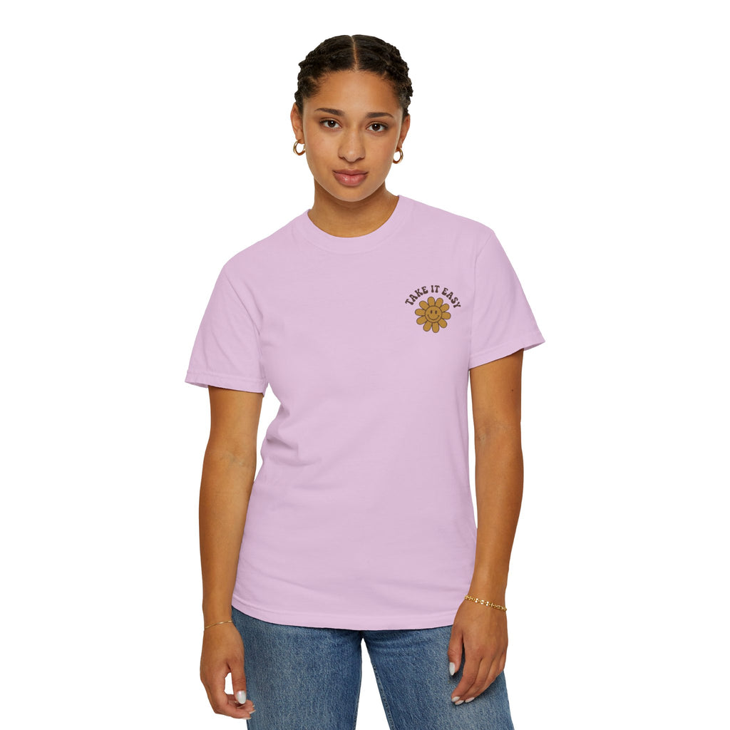 Its Just a Bad Day Not a Bad Life T-Shirt Retro Positive Sunflower Tee