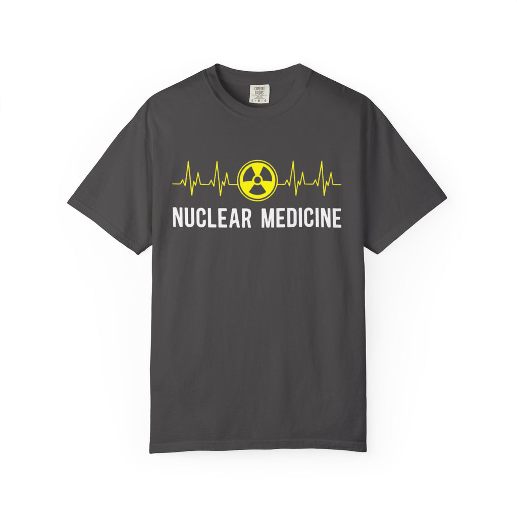 Nuclear Medicine T-Shirt  Radiology Tech ECG Logo Tee