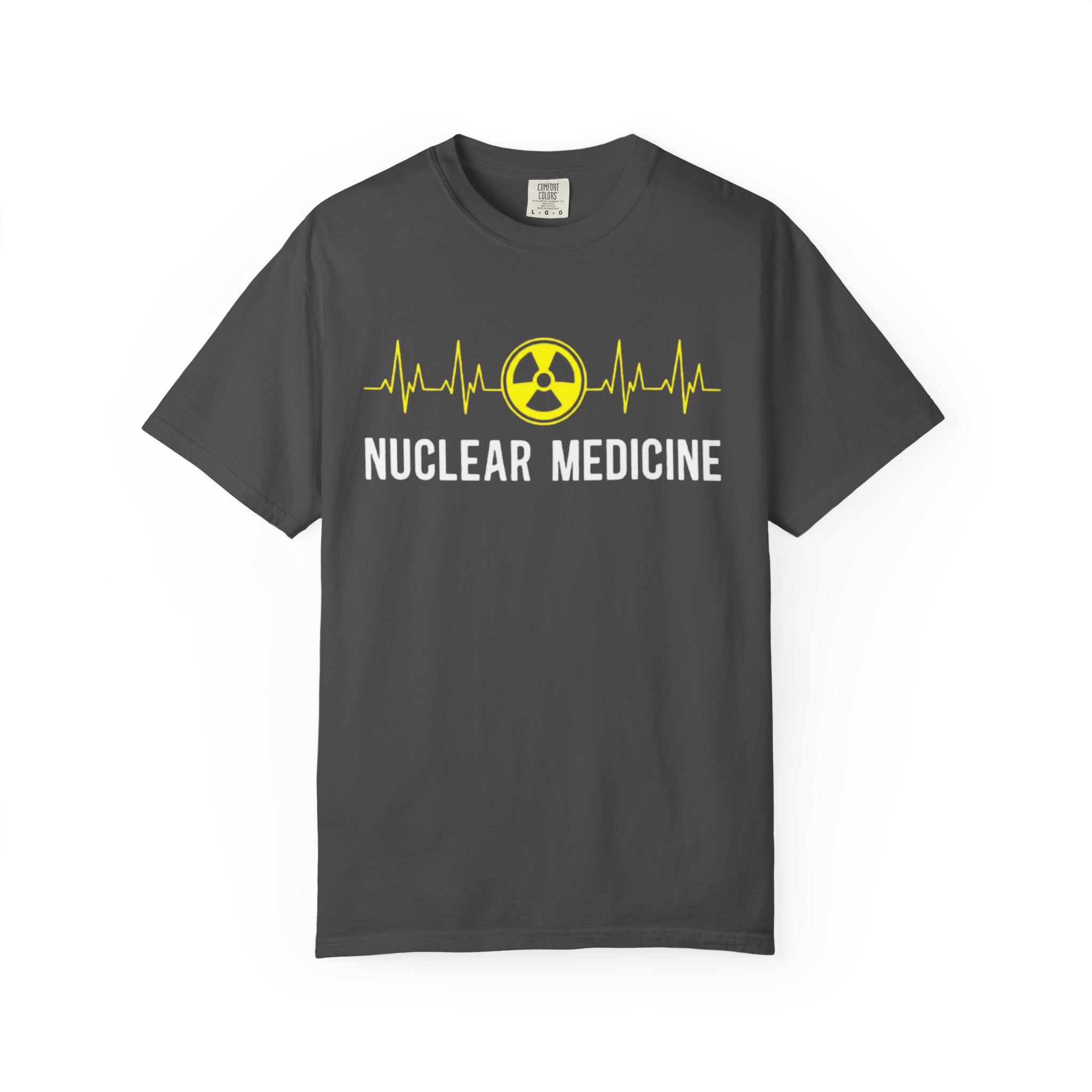 Nuclear Medicine T-Shirt  Radiology Tech ECG Logo Tee