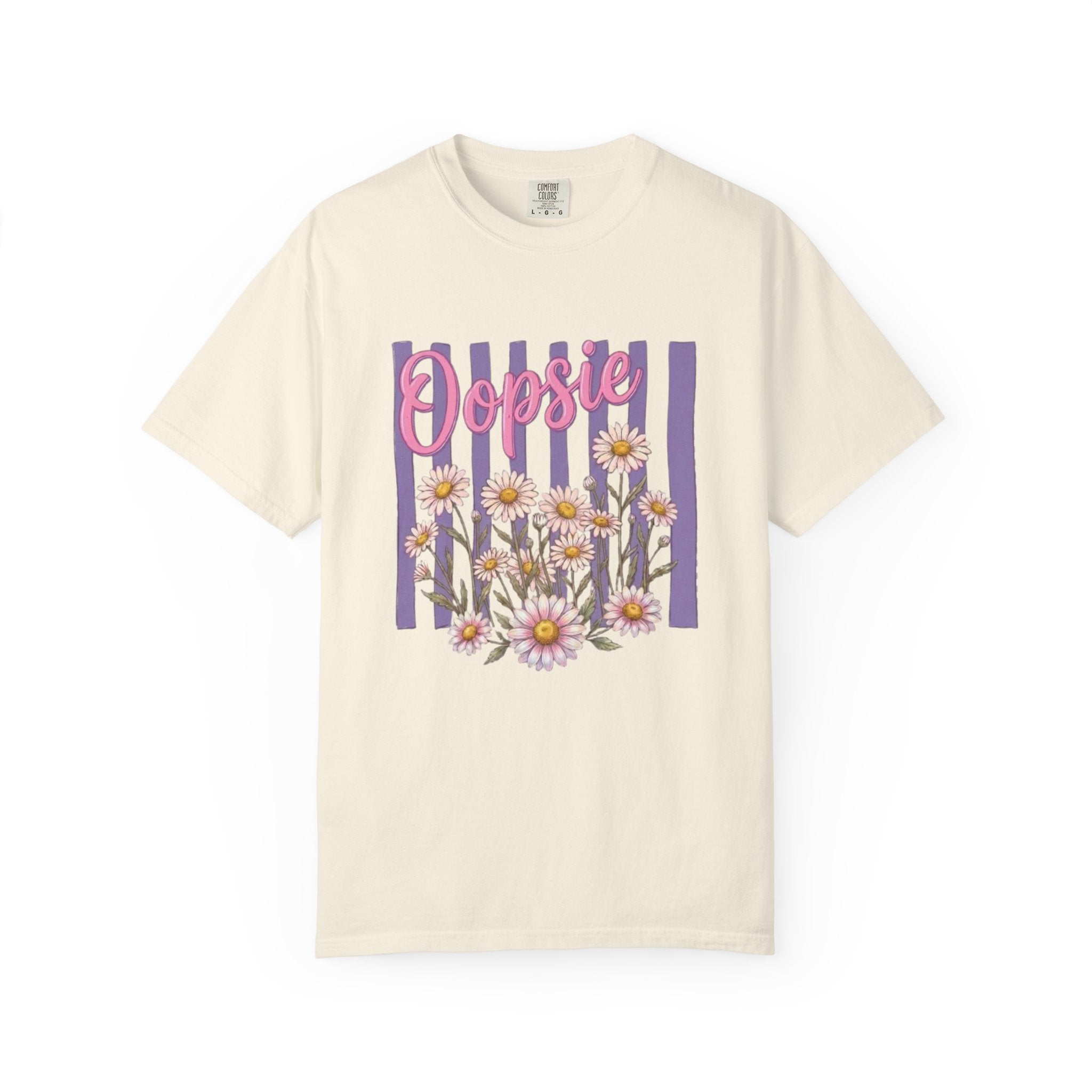Daisy Striped Oopsie Tee Shirt
