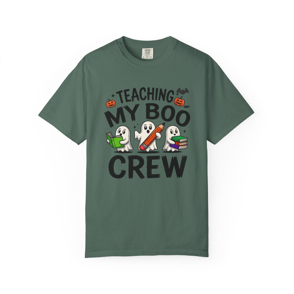 Teaching My Boo Crew T-Shirt Cute Halloween Teacher Tee