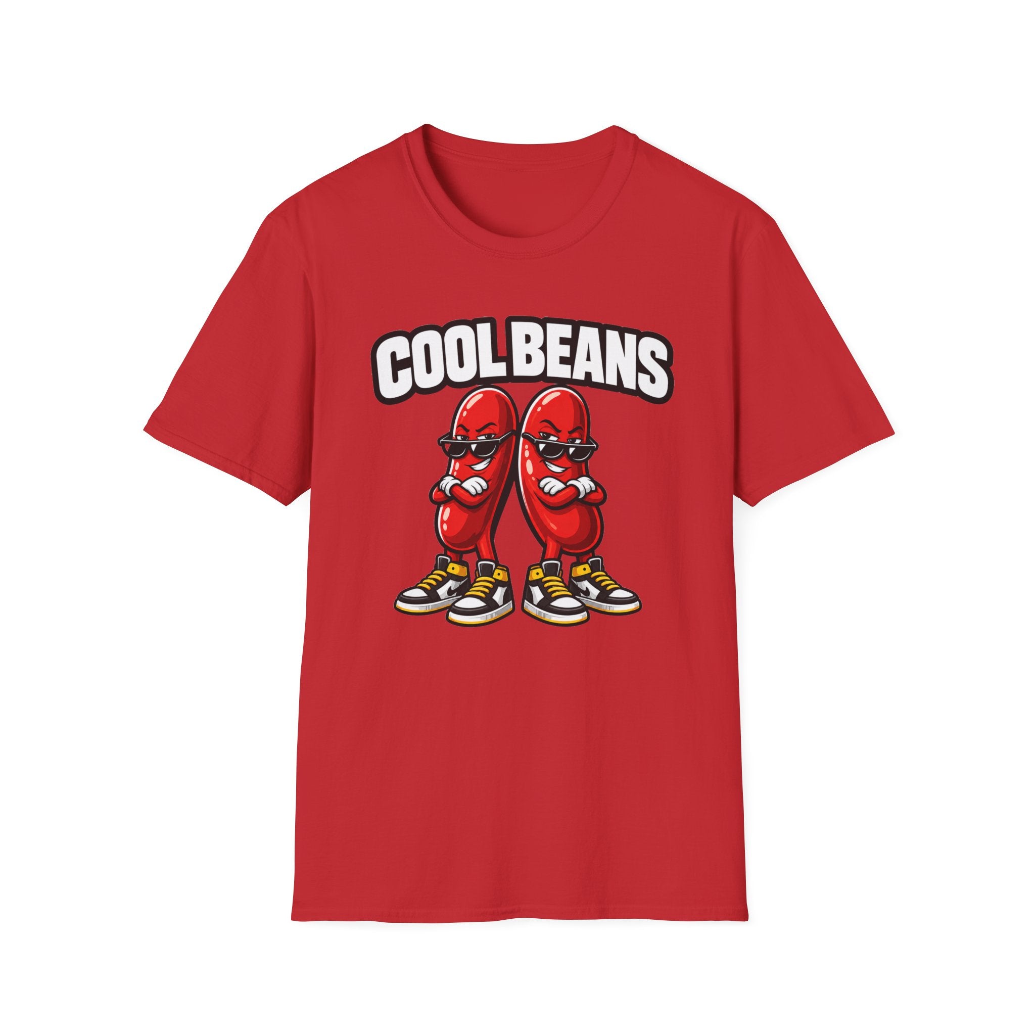 Cool Beans T‑Shirt — Retro Cartoon Funny Graphic Tee