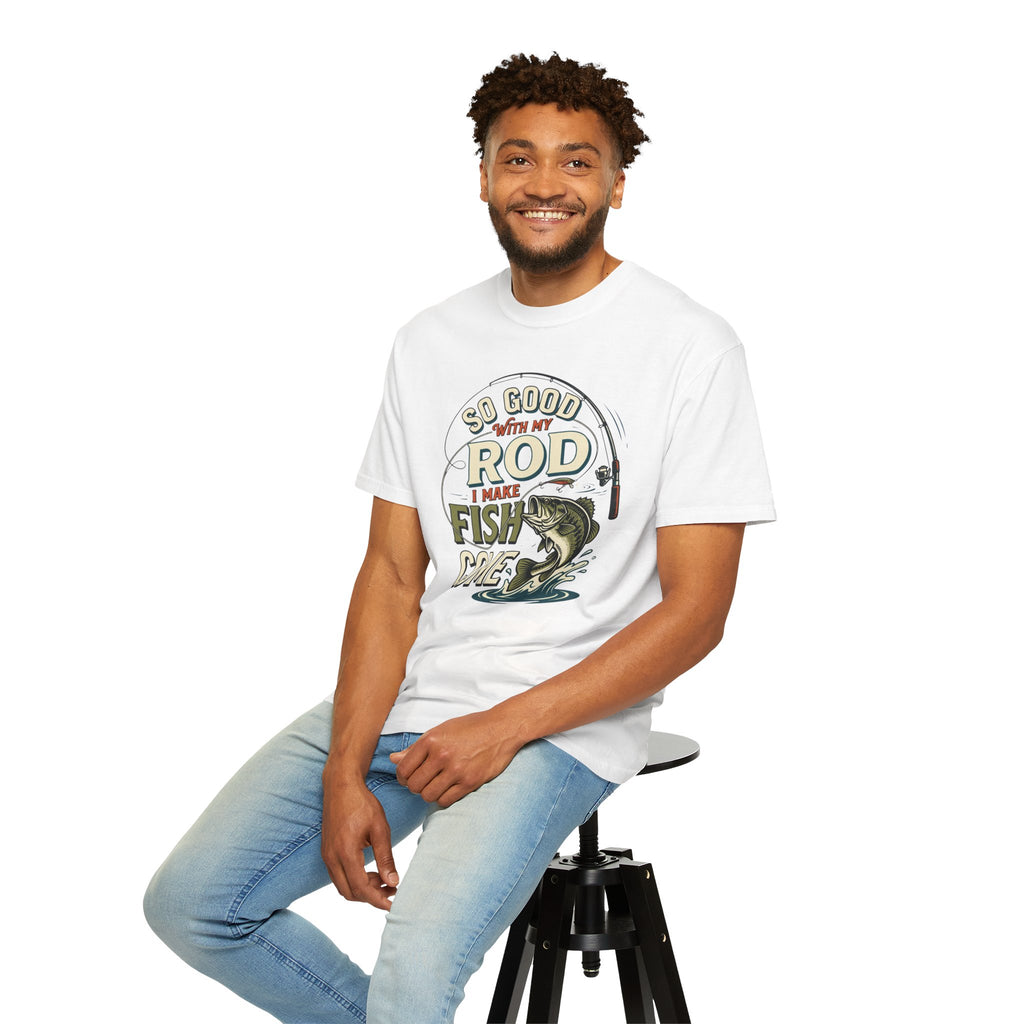 Fishing T Shirt So Good With My Rod I Make Fish Come Graphic Tee