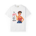 Too Glam to Give a Damn Retro Pin Up T Shirt