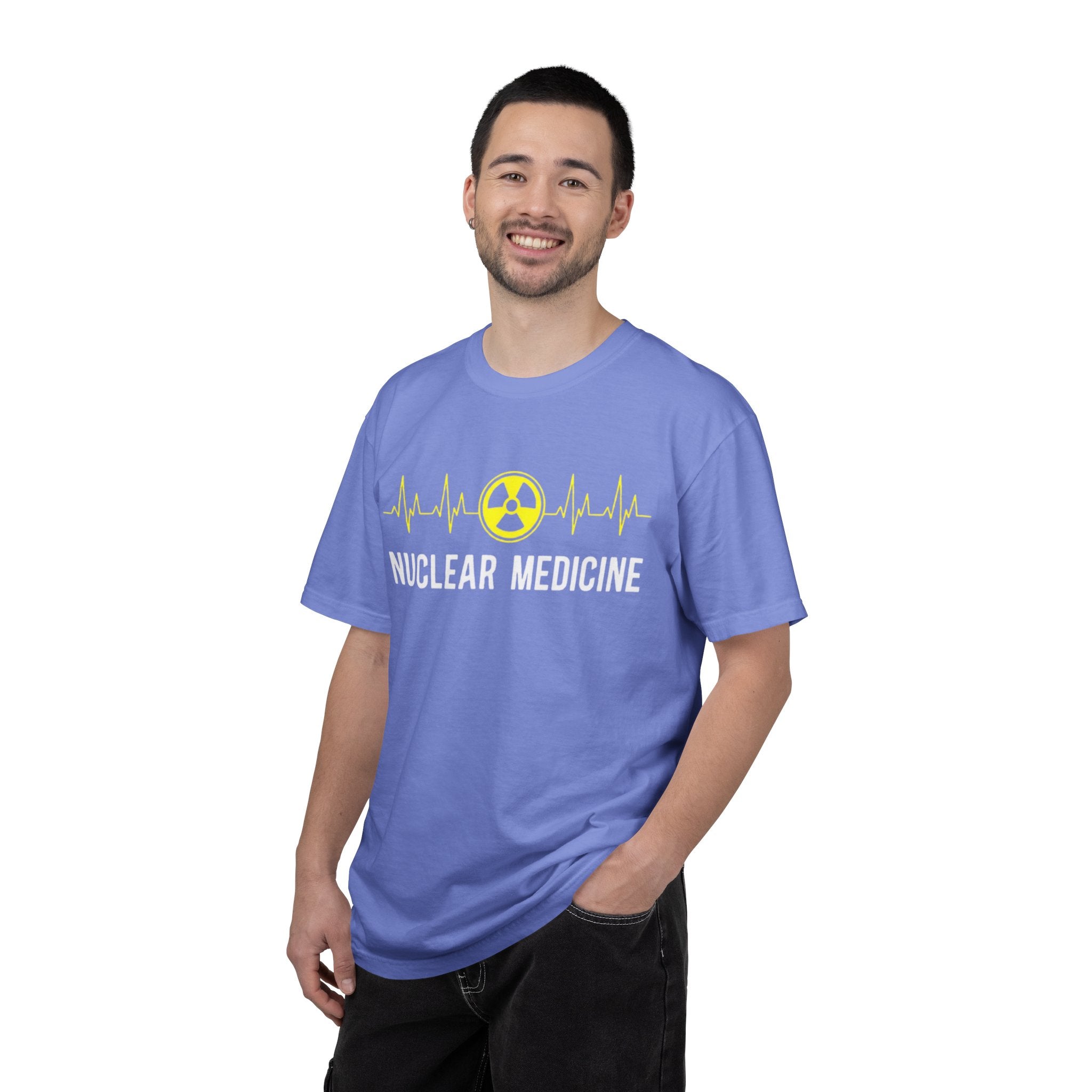 Nuclear Medicine T-Shirt  Radiology Tech ECG Logo Tee