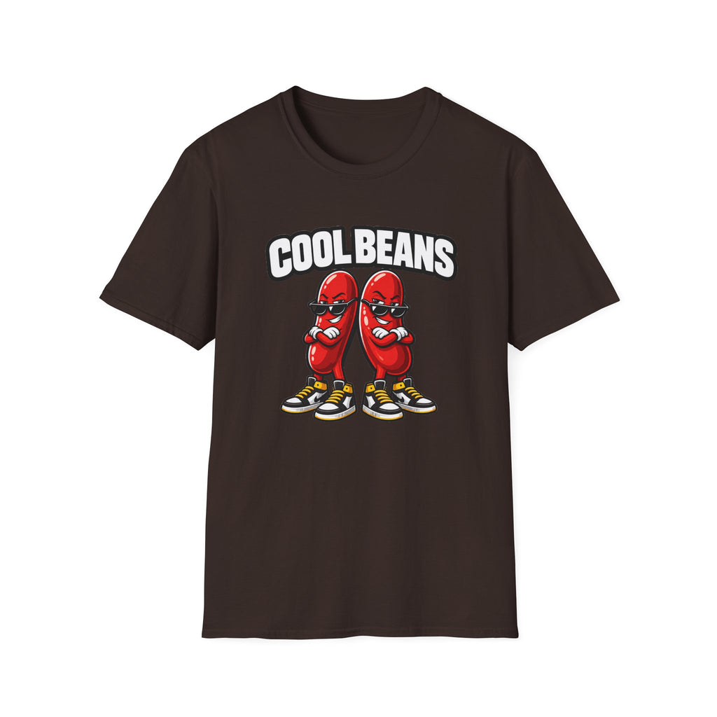 Cool Beans T‑Shirt — Retro Cartoon Funny Graphic Tee