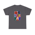 Oh Hell Naw Graphic Tee Colorful Retro Statement Shirt
