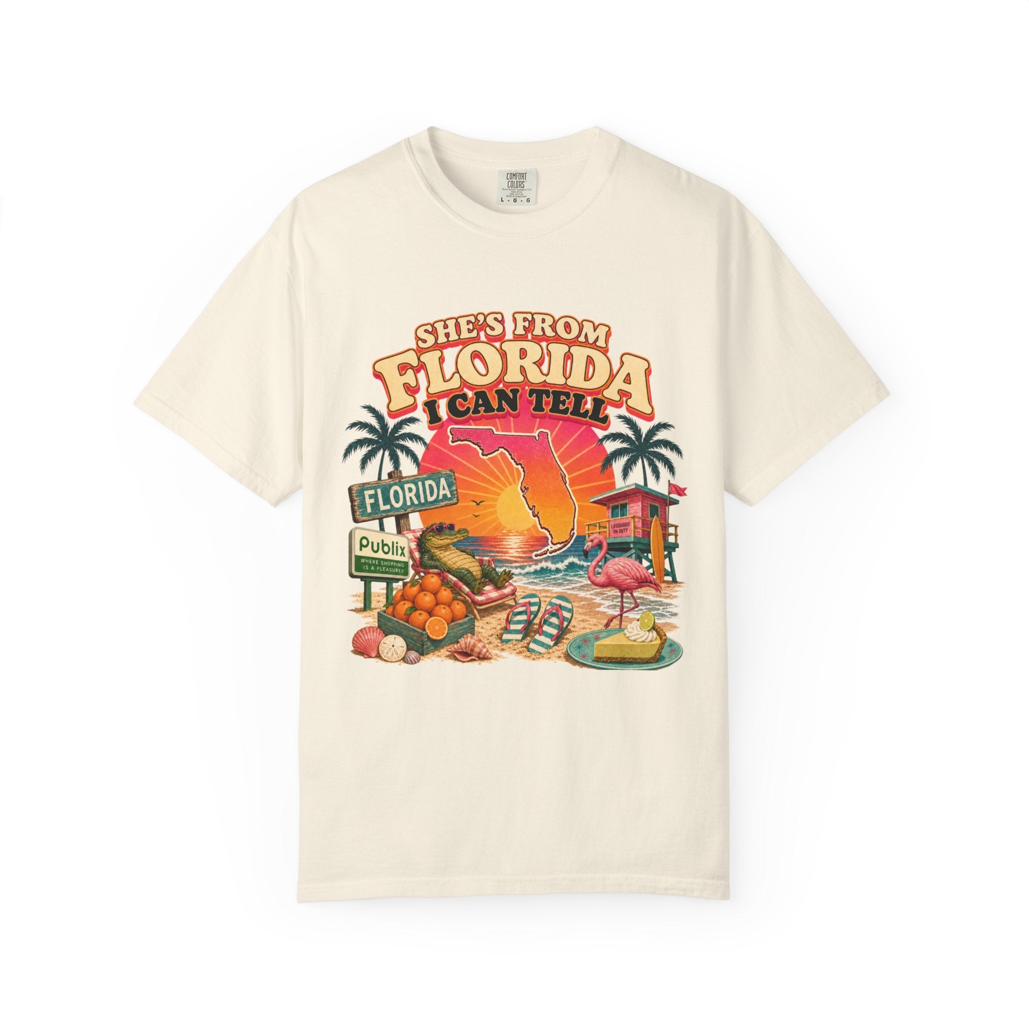 Shes From Florida I Can Tell T Shirt