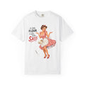 Vintage Pin Up Kitchen T Shirt A Little Flour A Little Sass