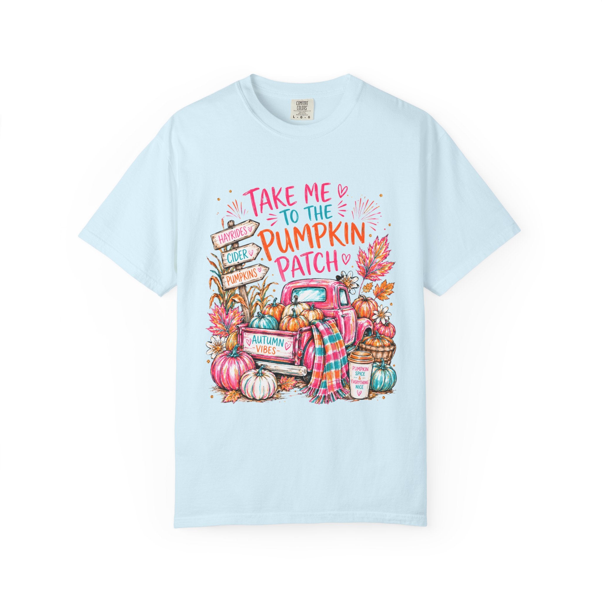 Pumpkin Patch Truck T Shirt Take Me to the Pumpkin Patch Fall Tee