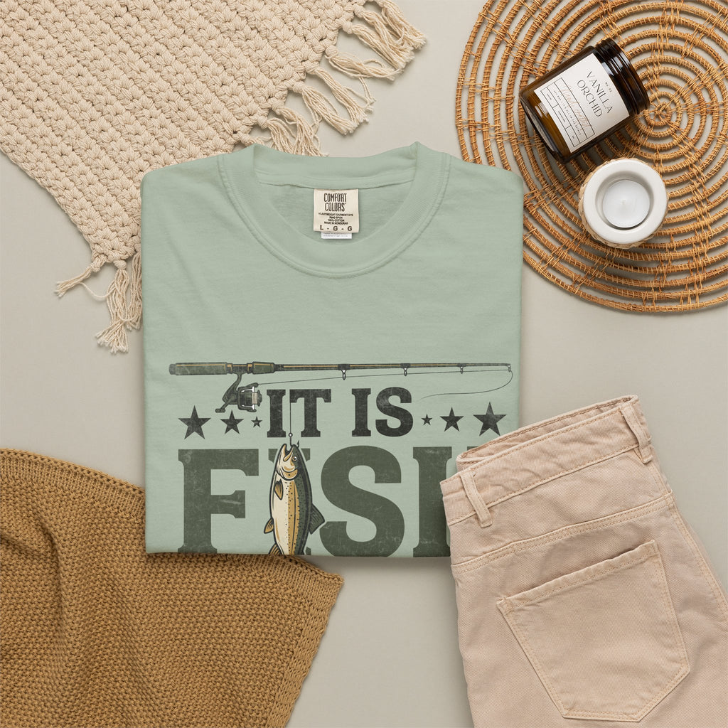 It Is Fish O Clock T Shirt Fishing Graphic Tee