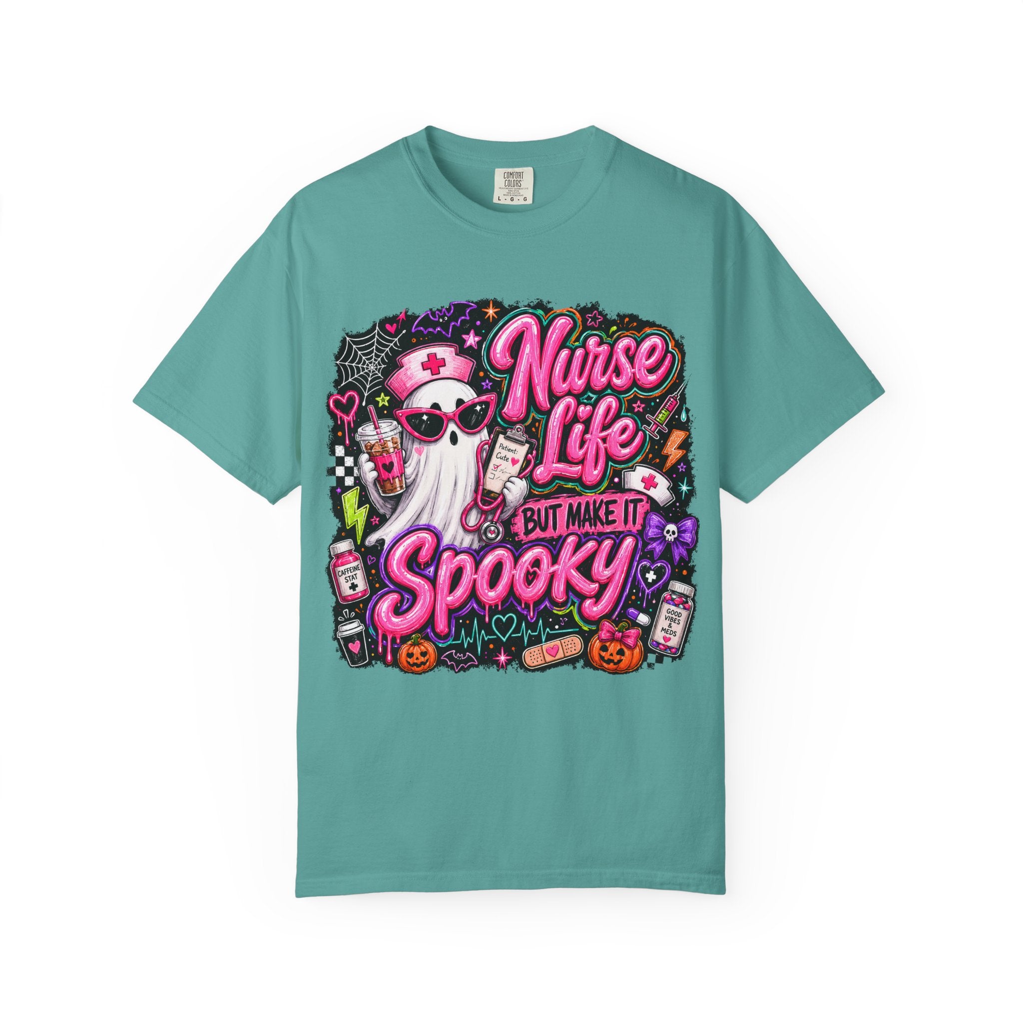 Nurse Life But Make It Spooky Halloween T-Shirt