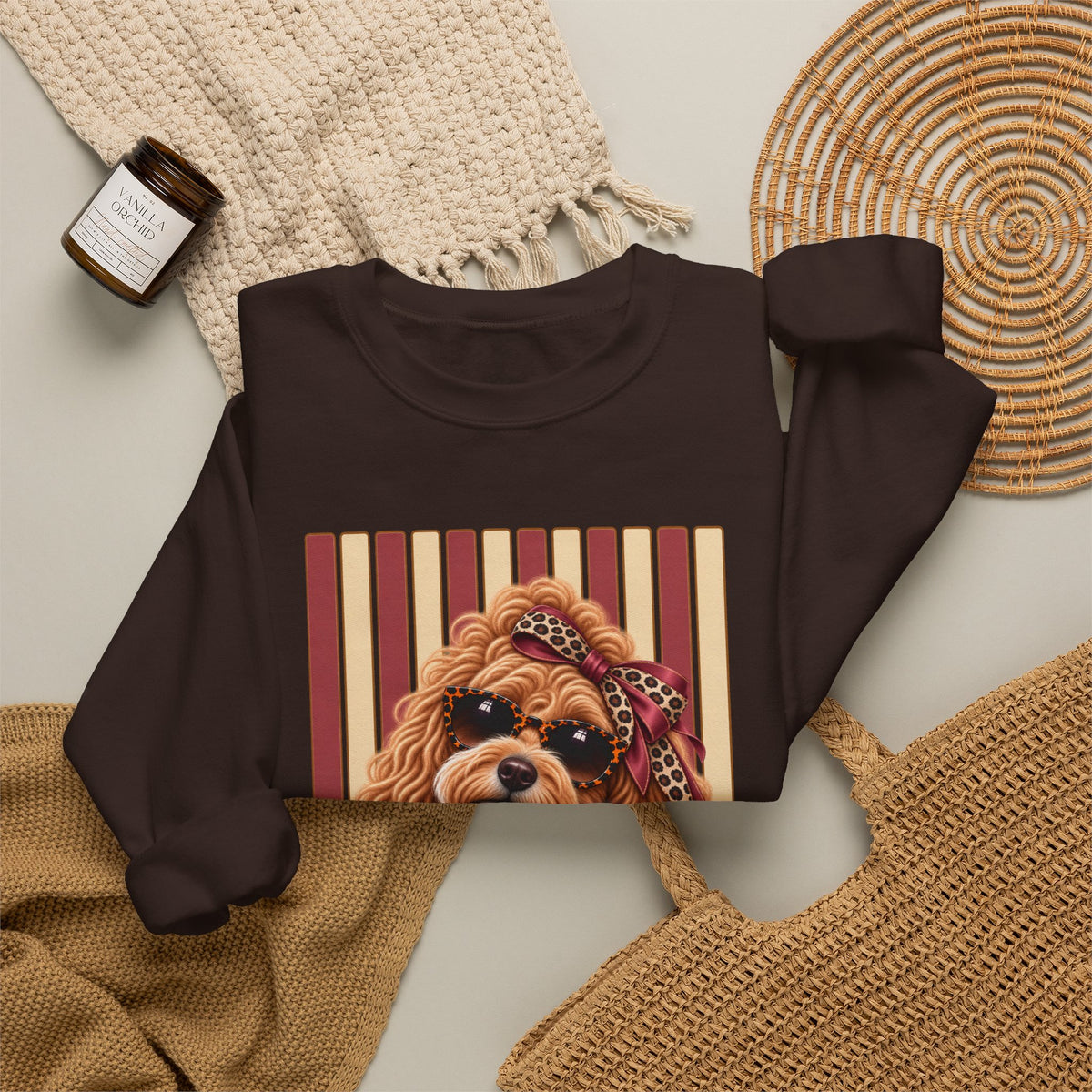 Labradoodle Sweatshirt, Trendy Dog Mom Gift, Sassy Doodle Lover Shirt, Cute Dog Sweatshirt, Artsy Boutique Pet Lover Gift