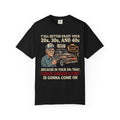 Check Engine Light Tee Shirt Funny Vintage Grandpa Truck Tee