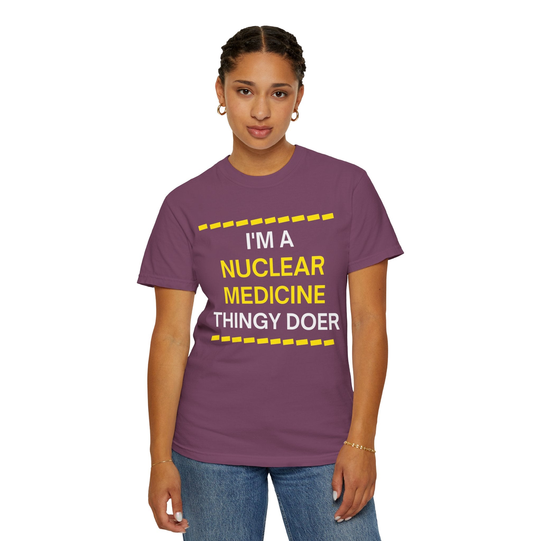 Nuclear Medicine Thingy Doer TShirt Funny Tech Medical Radiology Tee