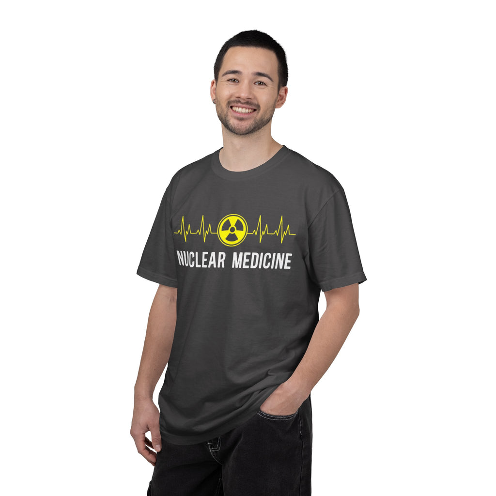 Nuclear Medicine T-Shirt  Radiology Tech ECG Logo Tee